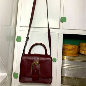 Fossil Crossover bag adjustable handle Design “ Janet “ leather bag